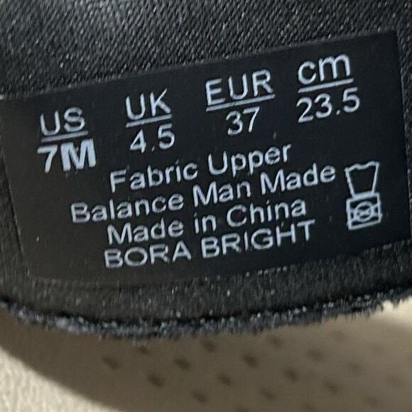 BZees Bora Bright Women's Sz 7 M Black Tan Machine Washable Thong Wedge Sandals - Picture 8 of 8